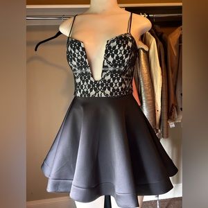 New plunge v neck party dress . Super cute.